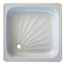 Receptáculo Plato De Ducha 80x80 Chapa Enlozado Envio Gratis