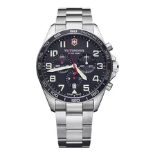 Reloj Suizo Hombre Victorinox Fieldforce Chrono De Acero