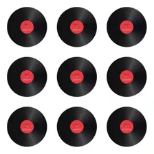 Disco Para Decoração Lote Com 10 Discos Vinil Lp 12 Retro