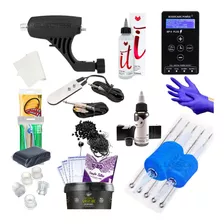 Kit Tattoo Tatuagem Electra Pop Fonte Hurricane Multicores