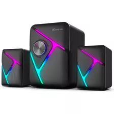 Parlantes 2.1 Xtrike Me Sk-610 Con Iluminación Rgb Oferta