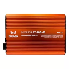 Inversor Off Grid Senoidal Ztroon Zt600-11 - 600w - 12/ 127v