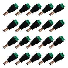 Paquete 20 Conectores Macho Tipo Jack 3.5mm