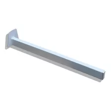 2 X Grapa Parafusar Suporte Pia Mármore/granito Bancada 50cm Cor Branco