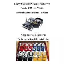 Camioneta Coleccion Chevy Stepside Pickup 1955 St