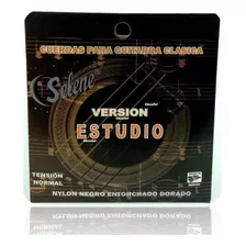 Cuerdas Para Guitarra Acustica Nylon Selene Sin Borla 109 S1