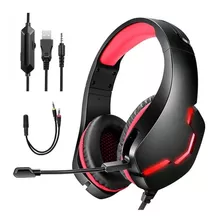 Auriculares Gamer Microfono J10 Pc Ps4 Luz Headset