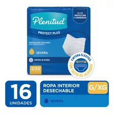 Plenitud Protect Plus Ropa Interior Desechable G/xg X16 Un