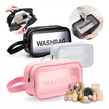 Necessaire Transparente Bolsa Viagem Mala Maquiagem Feminina