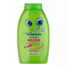 Shampoo Smile Dermokids Rizos Piña Apple 400 Ml 