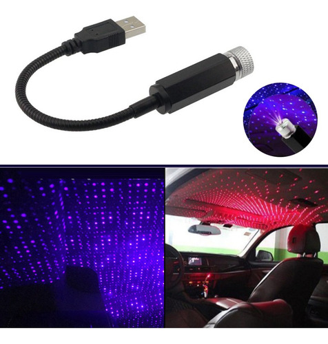 Mini Proyector Led Star Light Usb, Luces Ambientales Para Co Foto 8