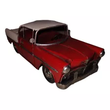 Escultura Metalica Auto Chevrolet Bel Air 1955-28x11x8