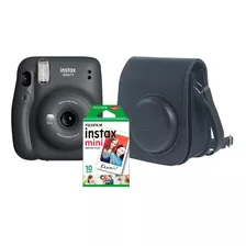 Kit Camera Instax Mini 11 Bolsa S. Grafite
