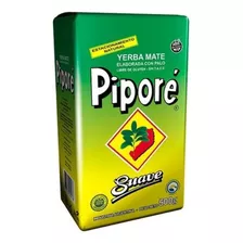 Yerba Mate Con Palo Suave Pipore 500 Gramos