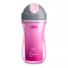 Vaso Termo Entrenador Con Pitillo Chicco 9 Onz Rosa