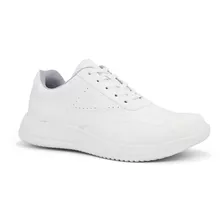 Zapatilla Escolar Cuer Ja23-cg801c Blanco.