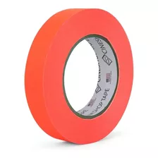 Fita De Papel Artist Tape Console 25mm X 25mt Laranja Fluor