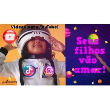 Vídeo Promocional Para Youtube Kids: Logo, Intro, Capa E Mi