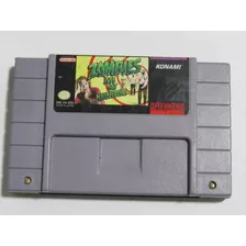  Id 179 Zombie Ate My Neighbors Original Snes Super Nintendo