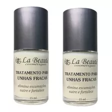 La Beauté Base Bomba Para Unhas Fracas 02 Unid. Original - 