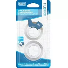 Fita Adesiva Invisível 12mm X 18mm C/ 2 Rolos Tilibra