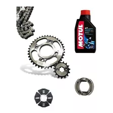 Kit Transmision Yumbo Eco 50/70 Reforzad 1045+aceite Motul +