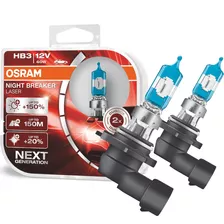 Lâmpada Hb3 Osram Night Breaker Laser 3900k 60w +150% Luz