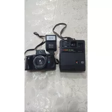 Camara Minolta 50mm Japon Y Kodak Ek160 Ins. Made In Usa
