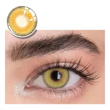 Lentes De Contacto Color Amarillo Miel La Brown Pupilentes