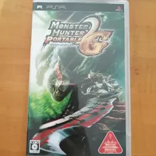 Monster Hunter 2g - Psp - Jp Original ( Usado )