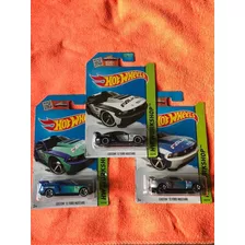 Hot Wheels Tercia Custom 12 Ford Mustang Falken Variantes