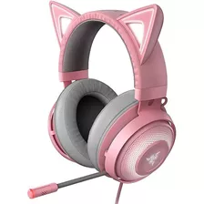  Audífonos Razer Kraken Kitty Edition Chroma Quartz Pink Usb