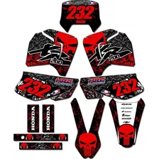 Kit Adesivos Gráficos Xr-200 Mod Xr 19 Personalizado