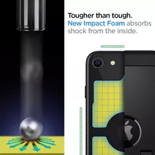 Spigen Tough Armor - Funda Diseñada Para iPhone SE 2020, Col