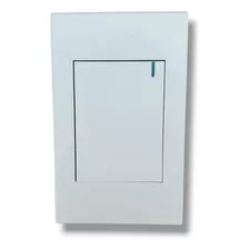Interruptor Switch Blanco Sencillo Decorativo