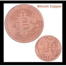 Bitcoin Moneda Física Cobre Colección ... Milenoil