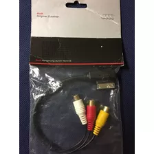 Adaptador Cable Av Audio Video Audi Vw Etc Rca Original