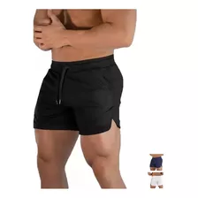 Shorts Deportivos 3 Uds De Hombre Para Entrenar Short