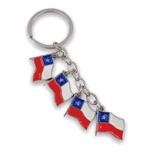Recuerdos Chile - Llaveros Bandera Chile