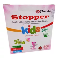 Curativo Absorvente Adesivo Stopper Kids - Cx 500 Unidades