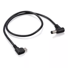 Cable De Alimentación Eonvic Micro Usb En Ángulo Recto De...