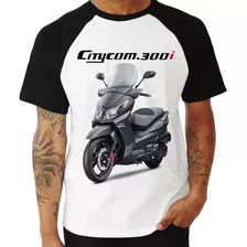 Camiseta Raglan Moto Dafra Citycom S 300i