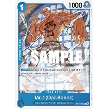 Carta One Piece: Mr.1 (op02-063)