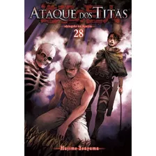 Ataque Dos Titãs Vol. 28, De Isayama, Hajime. Editora Panini Brasil Ltda, Capa Mole Em Português, 2019