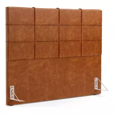 Cabeceira Cama Box Casal 140 Cm Roma Couríssimo Camel