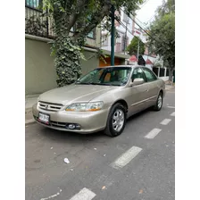 Honda Accord 2002 2.4 Ex-r Sedan L4 Tela Abs Cd Mt