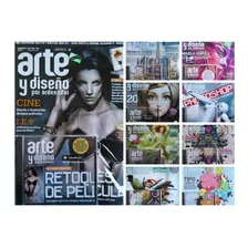 Revista Arte Y Diseño Lote X 9 Diseño Gráfico Con Cd Nuevas