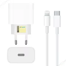 Fonte Carregador Tomada Tipo C 20w Para iPhone 11 12 13 14