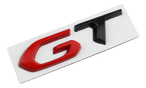 3d Metal Gt Badge Sticker Para Compatible Con Kia Foto 6