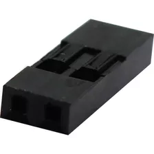 500un Conector Mini Lach Femea Para Cabo 2 Vias Mls-02